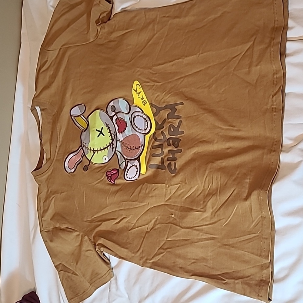 Brown Lucky charm shirt